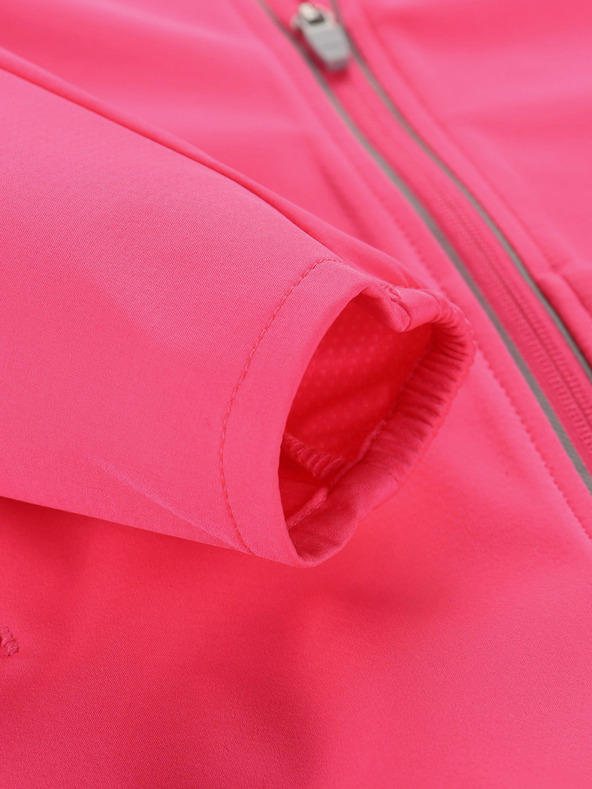 ALPINE PRO Детско софтшел яке с мембрана ALPINE PRO MULTO розово