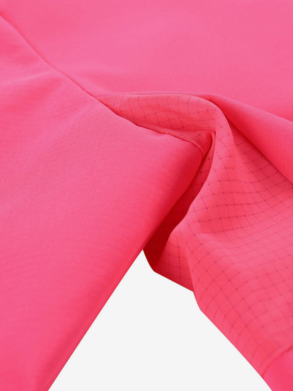 ALPINE PRO Детско софтшел яке с мембрана ALPINE PRO MULTO розово