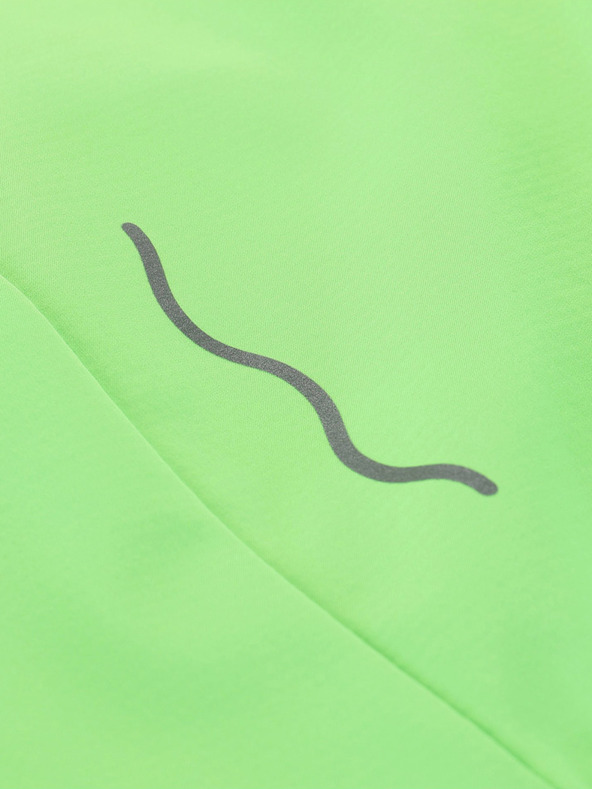 ALPINE PRO Детско софтшел яке с мембрана ALPINE PRO MULTO зелено