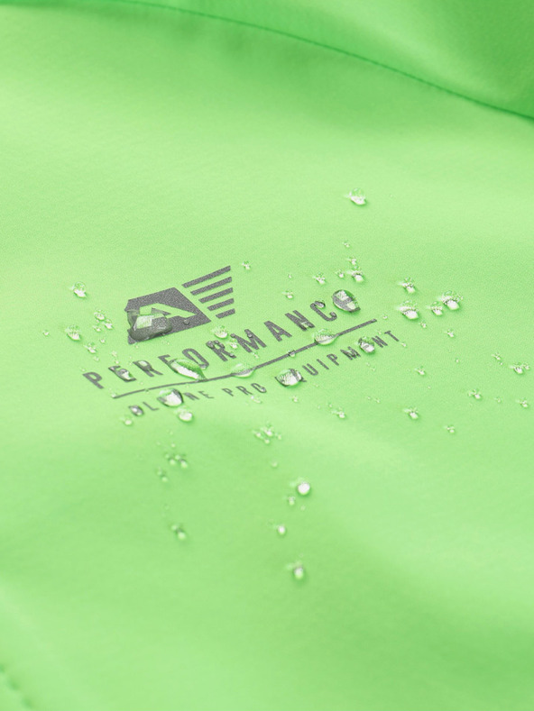 ALPINE PRO Мъжко софтшел яке с мембрана ALPINE PRO MULT зелено