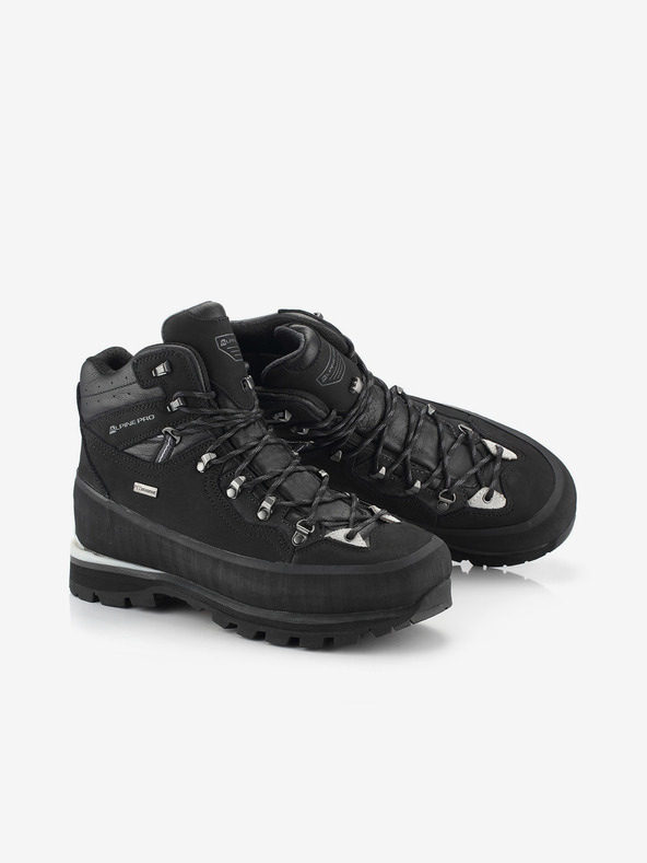 ALPINE PRO Обувки за открито с мембрана ptx ALPINE PRO PRAGE черни