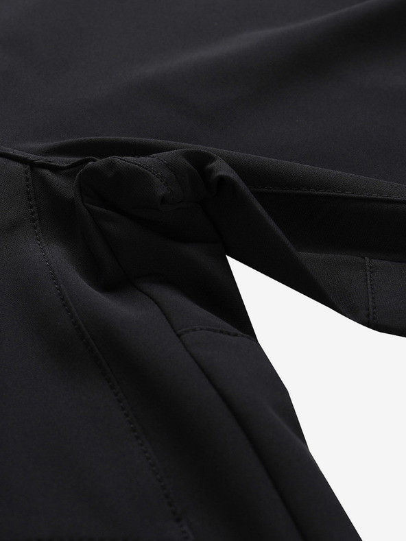 ALPINE PRO Мъжки софтшел капри ALPINE PRO WEDER черен