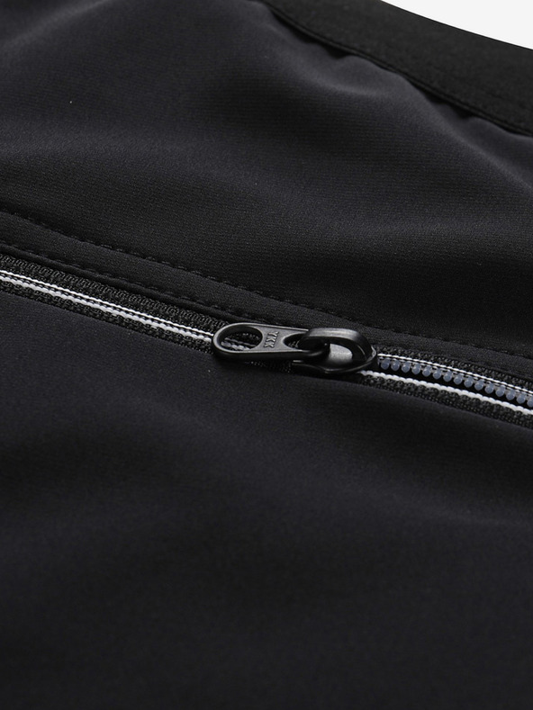 ALPINE PRO Мъжки софтшел капри ALPINE PRO WEDER черен