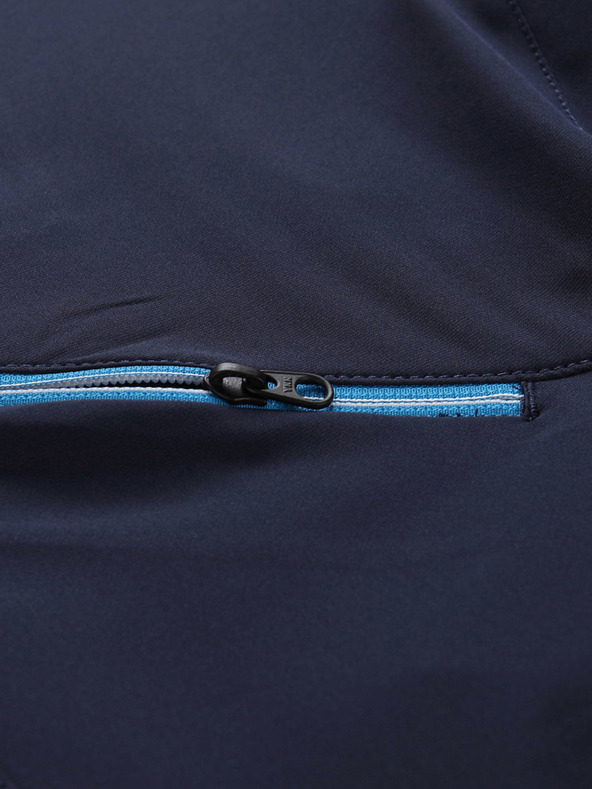 ALPINE PRO Мъжки софтшел капри ALPINE PRO WEDER синьо