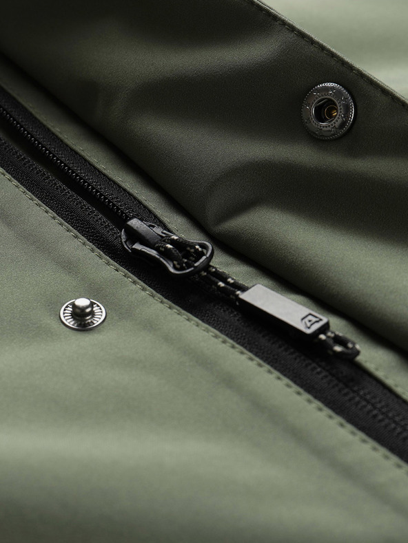 ALPINE PRO Мъжко водоустойчиво яке с мембрана ptx ALPINE PRO PERFET зелено