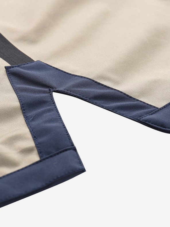 ALPINE PRO Мъжко непромокаемо палто с мембрана ptx ALPINE PRO PERFET синьо