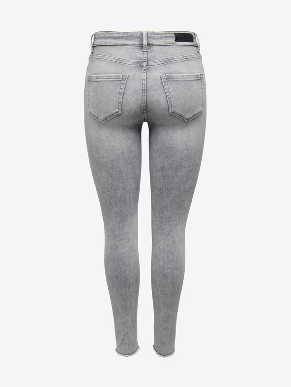 ONLY Светлосиви дамски скъсани дънки ONLY Blush