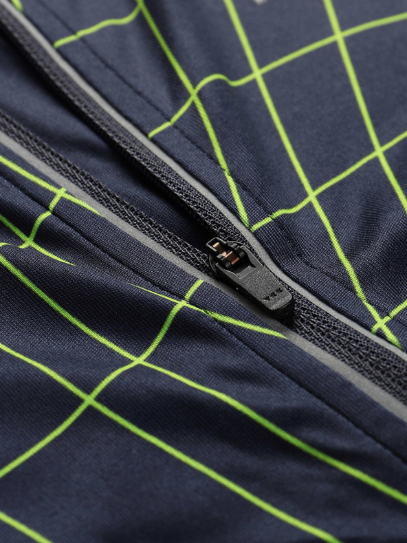 ALPINE PRO Мъжка колоездачна фланелка ALPINE PRO SAGEN синя