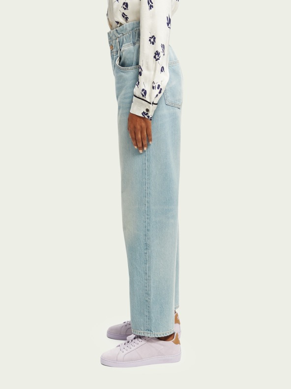 Scotch & Soda Светлосини дамски дънки с широки крачоли Scotch & Soda