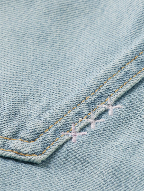 Scotch & Soda Светлосини дамски дънки с широки крачоли Scotch & Soda