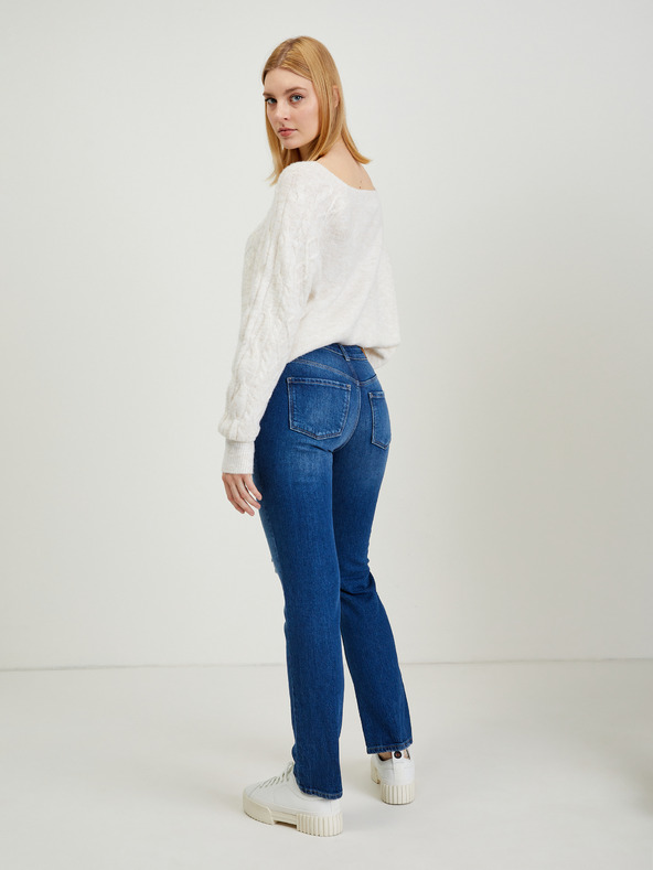 Orsay Тъмносини дамски straight fit дънки ORSAY