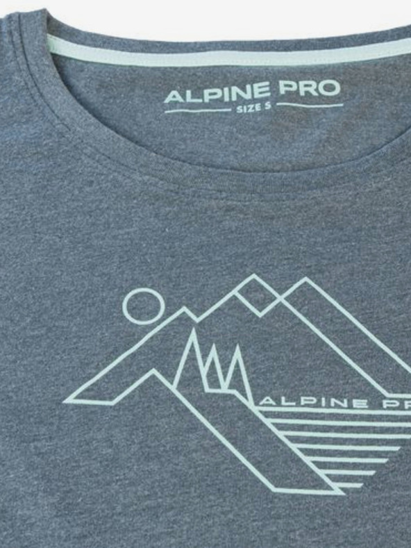 ALPINE PRO Тъмно сива дамска тениска ALPINE PRO Kefada