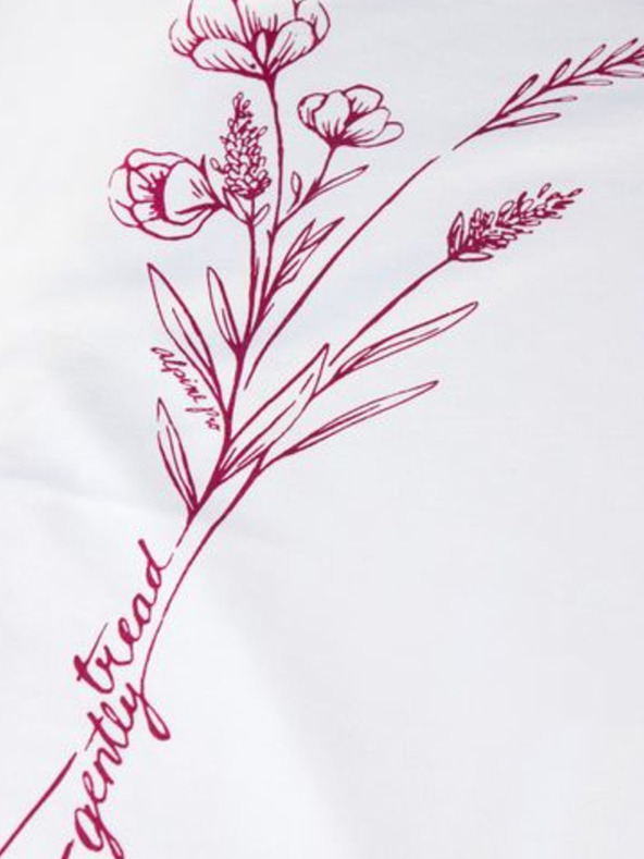 ALPINE PRO Бяла дамска тениска ALPINE PRO Gabora