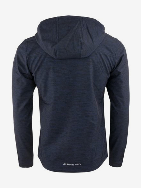 ALPINE PRO Тъмно синьо мъжко софтшел спортно яке ALPINE PRO Hedeg
