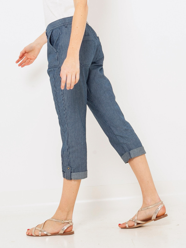 CAMAIEU Сини 3/4 дънки с вталена кройка CAMAIEU