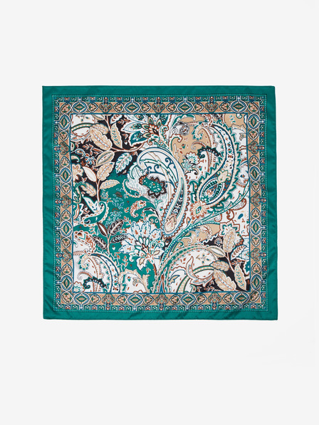 Orsay Петролено зелен сатенен дамски шал ORSAY