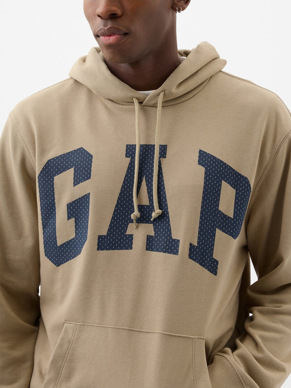 GAP Суитшърт с лого и качулка GAP