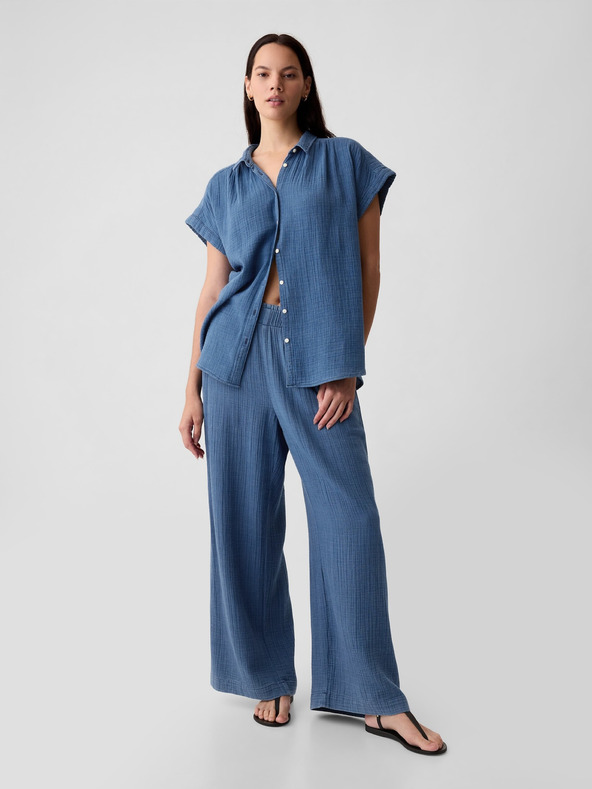 GAP Муселинови широки панталони GAP