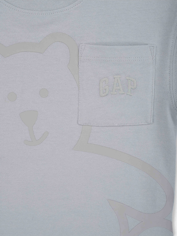 GAP Baby тениска с джобче GAP