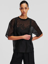 Karl Lagerfeld Organza T-shirt T-shirt