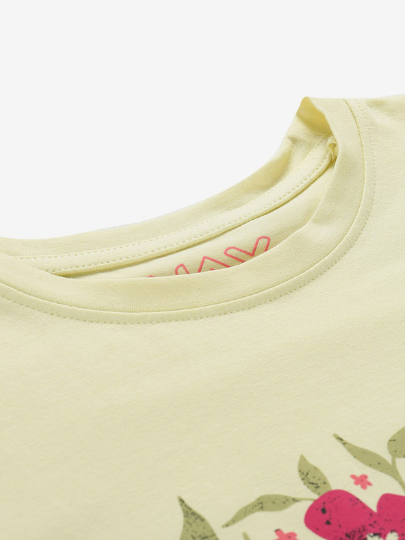 NAX Жълта дамска тениска NAX Nerga