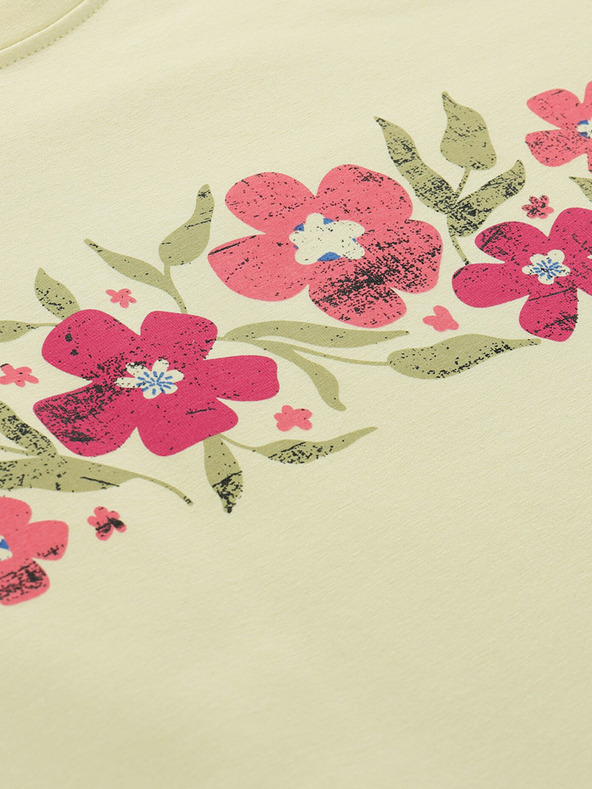 NAX Жълта дамска тениска NAX Nerga