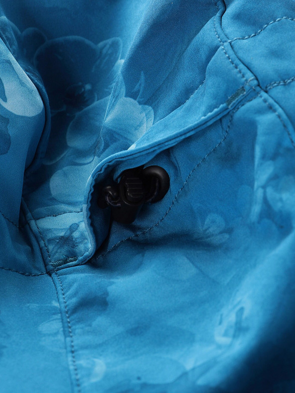 ALPINE PRO Синьо шарено дамско софтшел яке ALPINE PRO HOORA