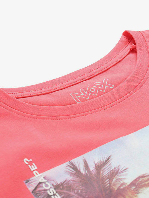 NAX Червена мъжка тениска NAX Jurg