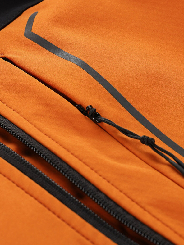 ALPINE PRO Оранжево мъжко софтшел яке ALPINE PRO ESPRIT