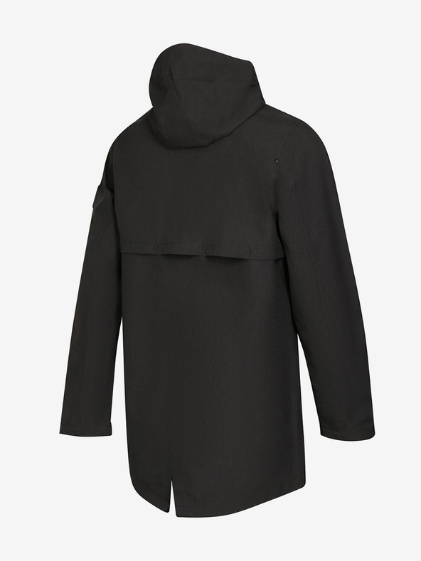 ALPINE PRO Мъжко сиво палто с мембрана PTX ALPINE PRO Perfet