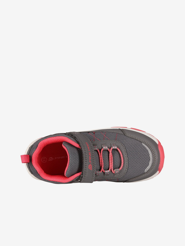 ALPINE PRO Розово-сиви детски маратонки за открито ALPINE PRO MORELO