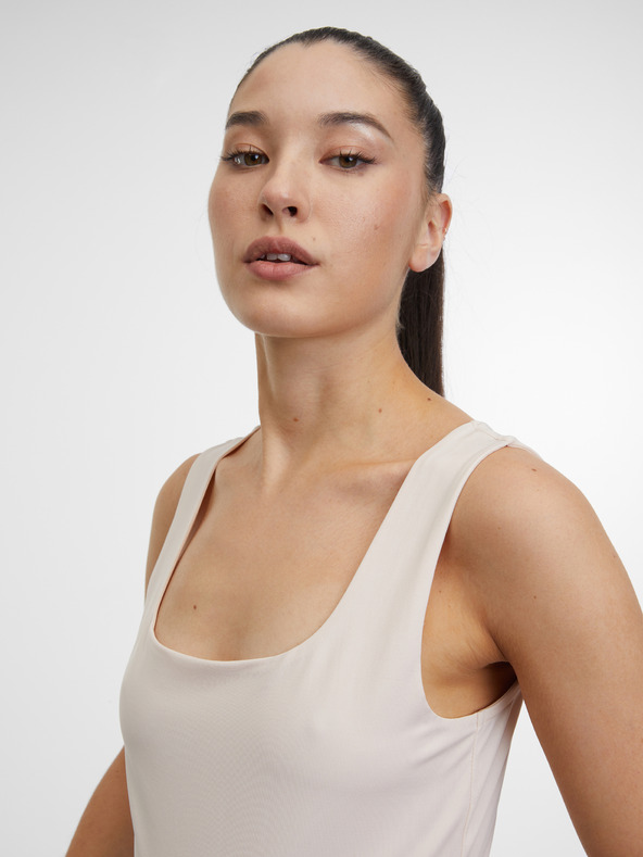 Orsay Бежово дамско боди ORSAY