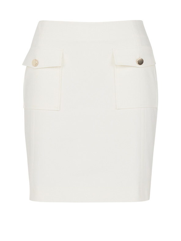 Orsay Бяла дамска пола ORSAY