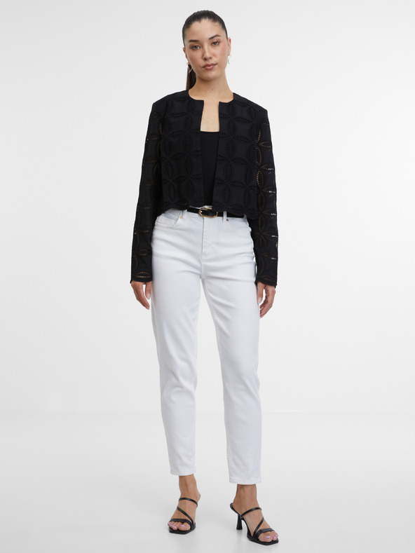 Orsay Черно дамско сако с десен ORSAY