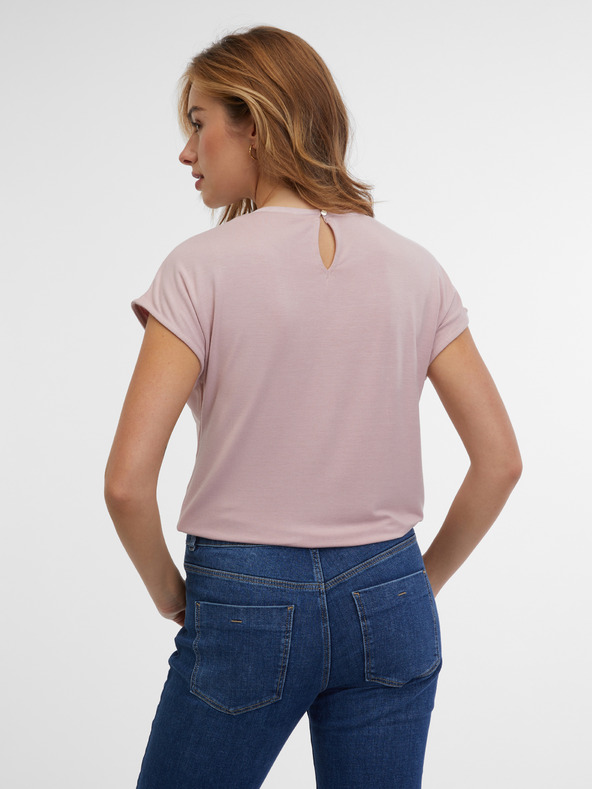 Orsay Светлорозова дамска тениска ORSAY