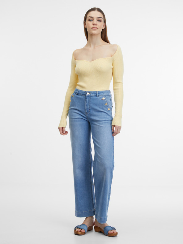 Orsay Жълт дамски пуловер ORSAY