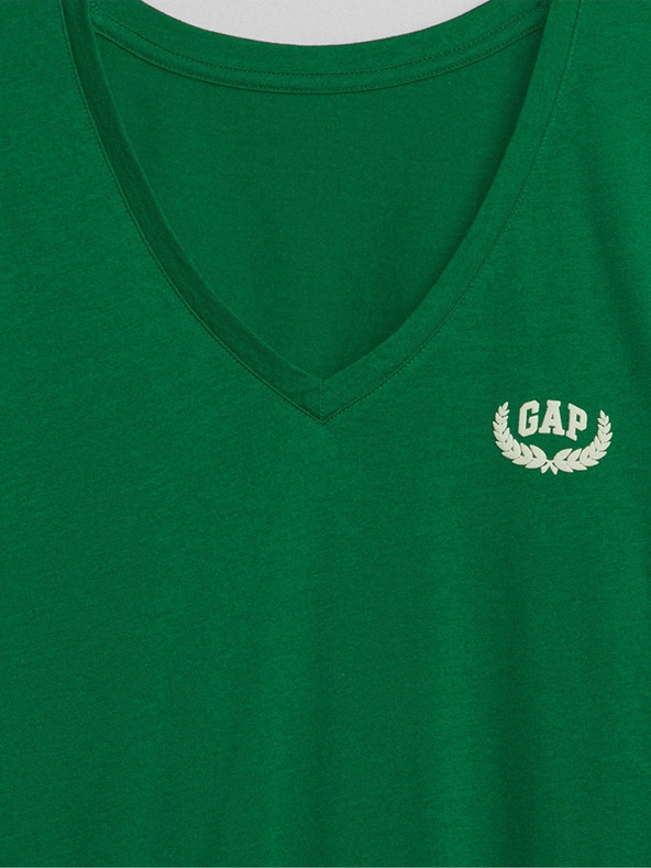 GAP Тениска с V-образно деколте GAP