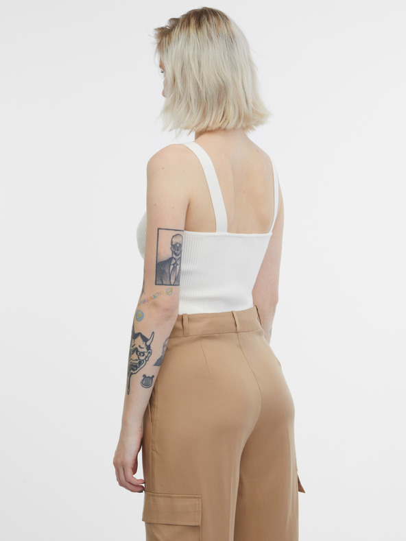 Orsay Кремав дамски топ ORSAY