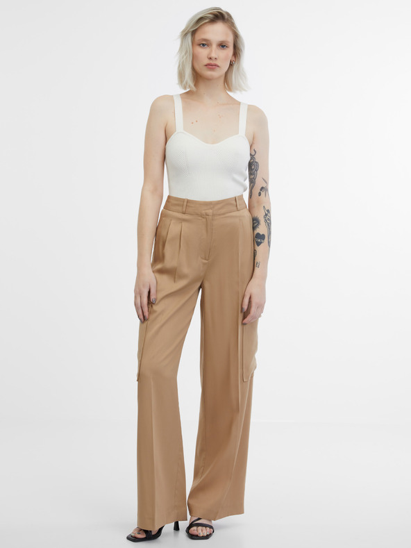 Orsay Кремав дамски топ ORSAY