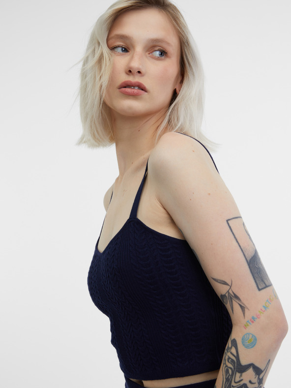 Orsay Тъмносин дамски топ ORSAY