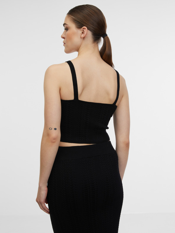 Orsay Черен дамски топ ORSAY