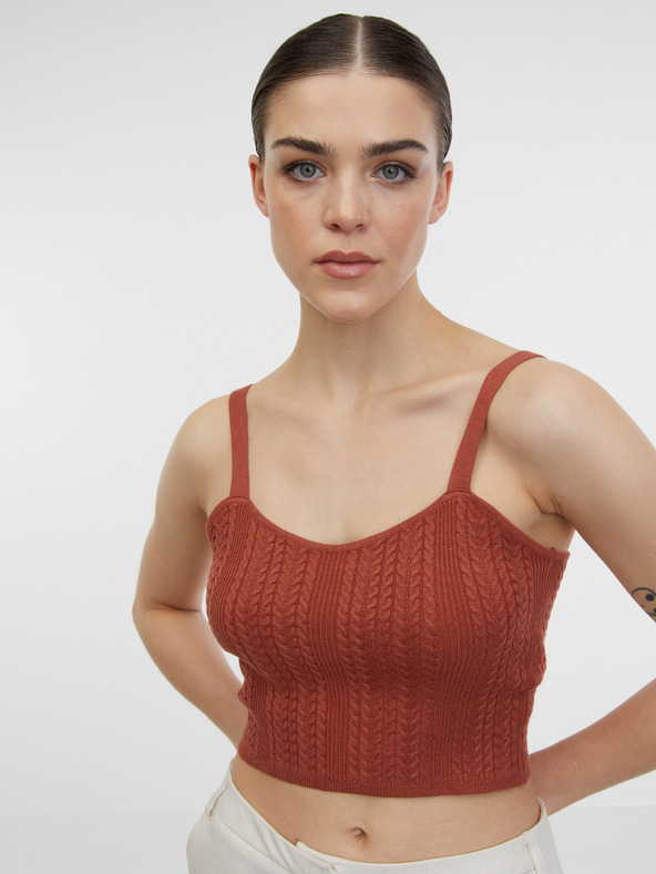 Orsay Кафяв дамски топ ORSAY