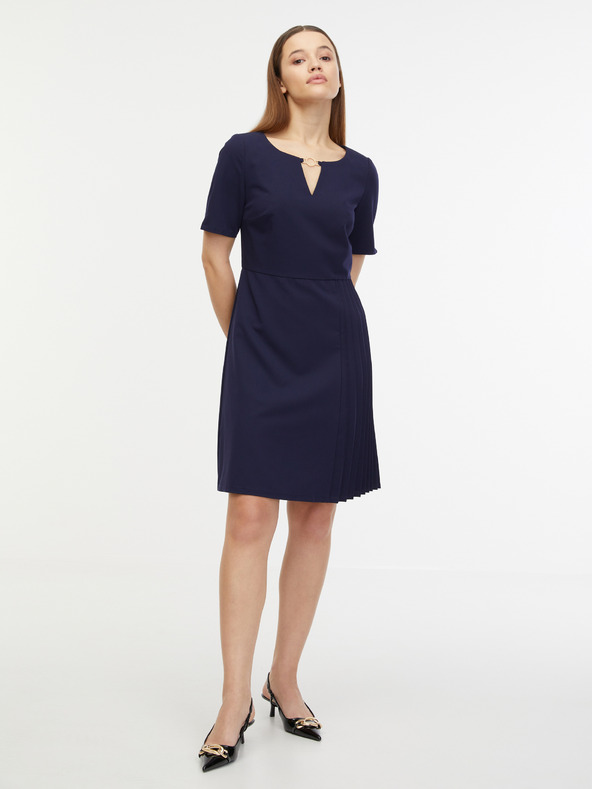 Orsay Тъмносиня дамска рокля ORSAY