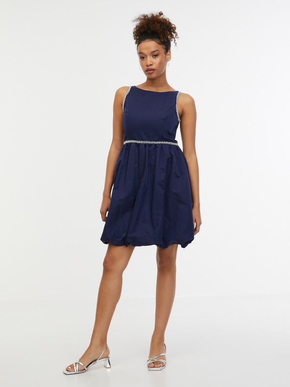 Orsay Тъмносиня дамска рокля ORSAY