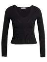 Orsay Черен дамски рипсен пуловер ORSAY