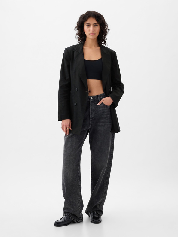 GAP Ленено сако с колан GAP