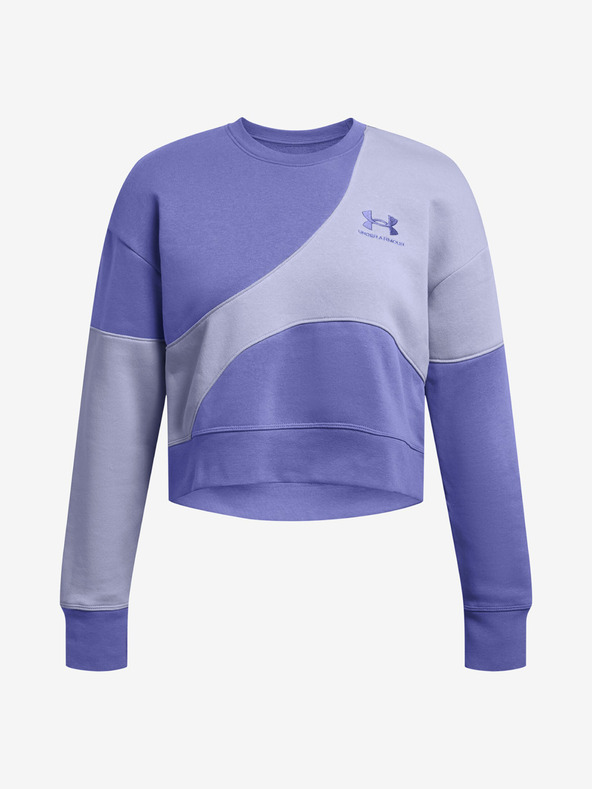 Under Armour Дамско горнище Under Armour Essential Fleece Crop Crew
