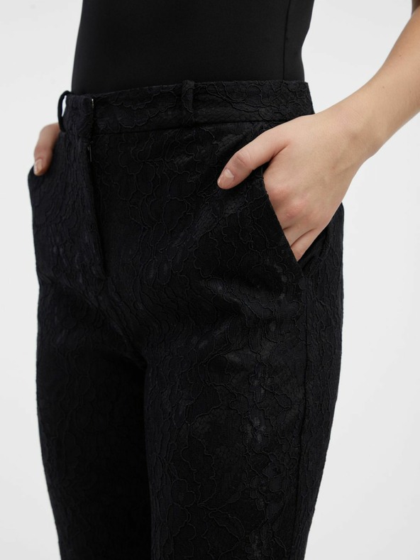 Orsay Черен дамски панталон ORSAY