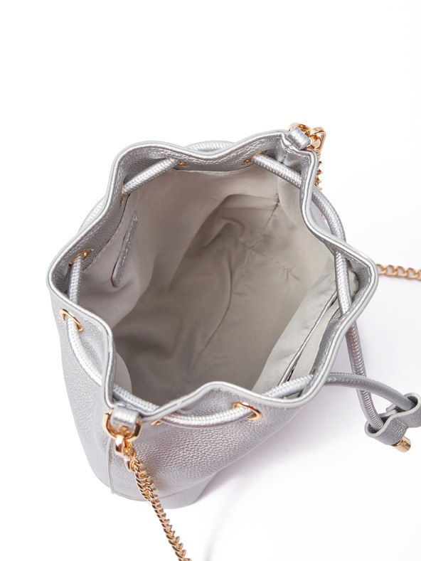 Orsay Дамска чанта в сребрист цвят ORSAY