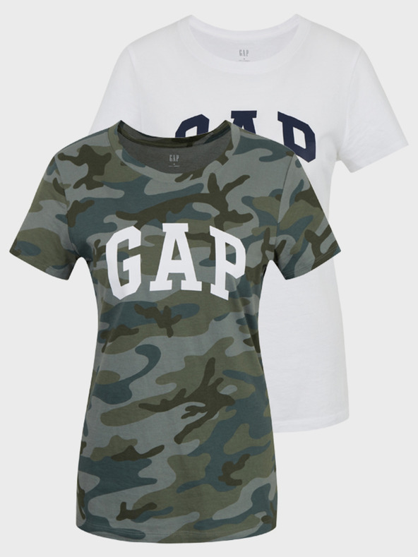 GAP Тениска с лого, 2 броя GAP